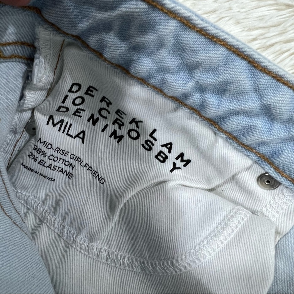 Derek Lam 10 Crosby Mila Mid Rise Girlfriend Jeans - Picture 11 of 14